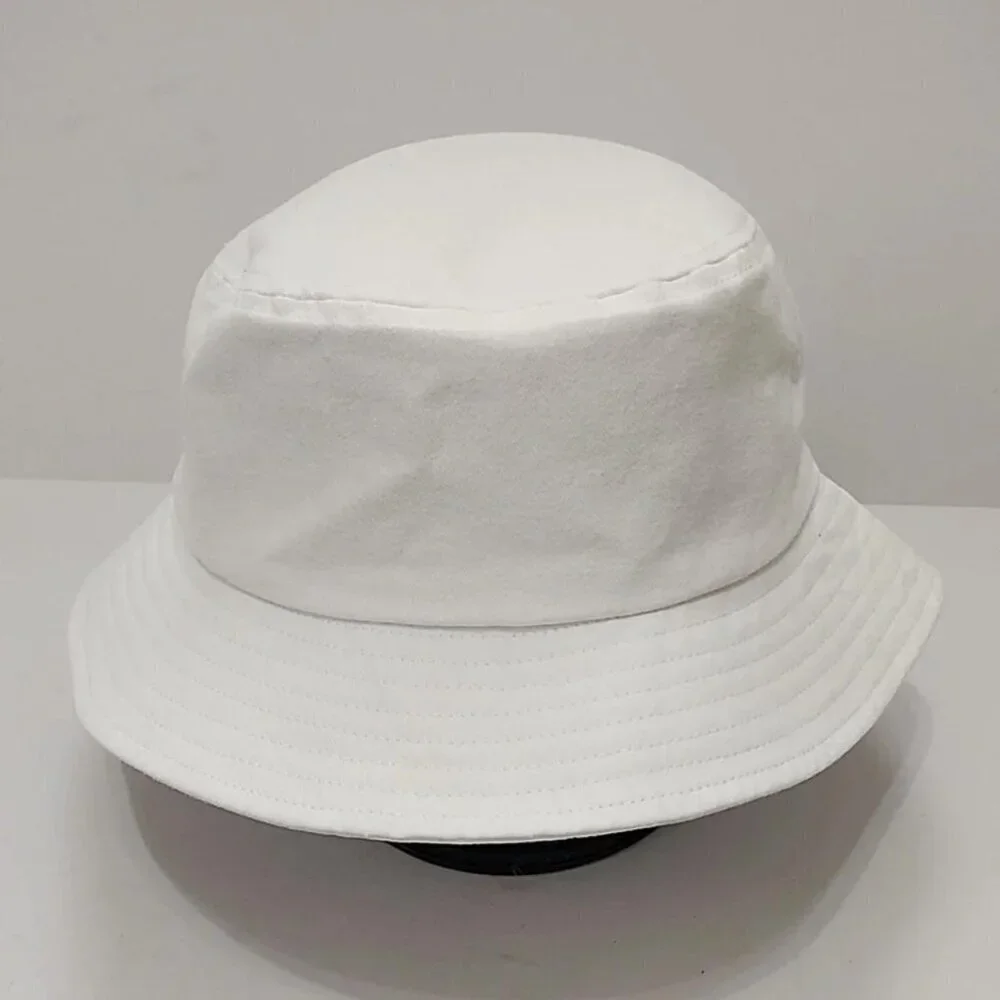 Quake City Caps Natural Light Beer Bucket Hat White Cotton